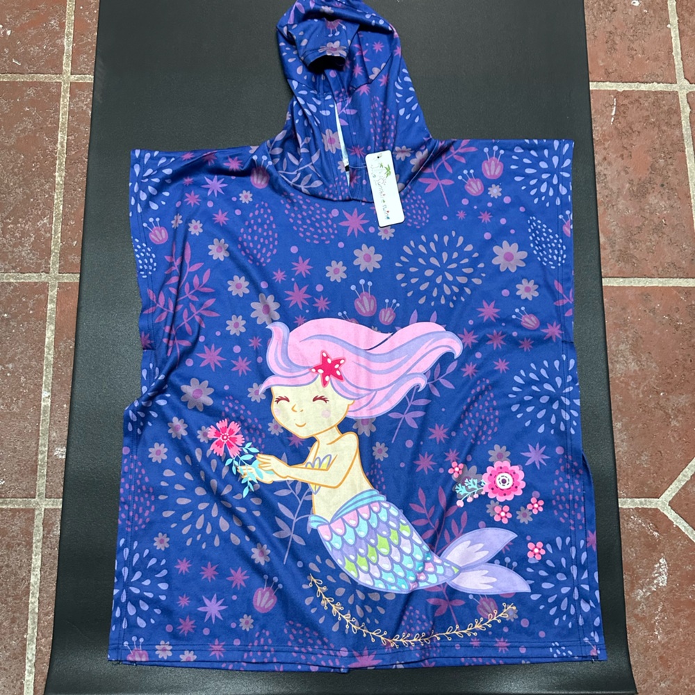 SUNSHINE SWING MERMAID COVERUP/TOWEL NWT